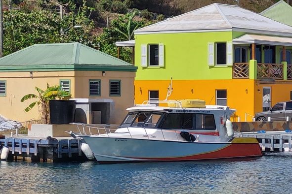 Private Water Taxi into the BVI
